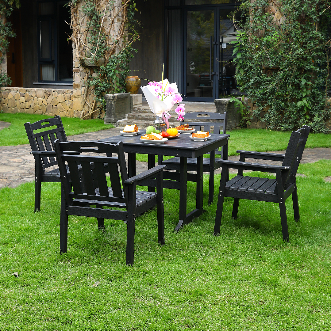HDPE Outdoor Patio Dining Set