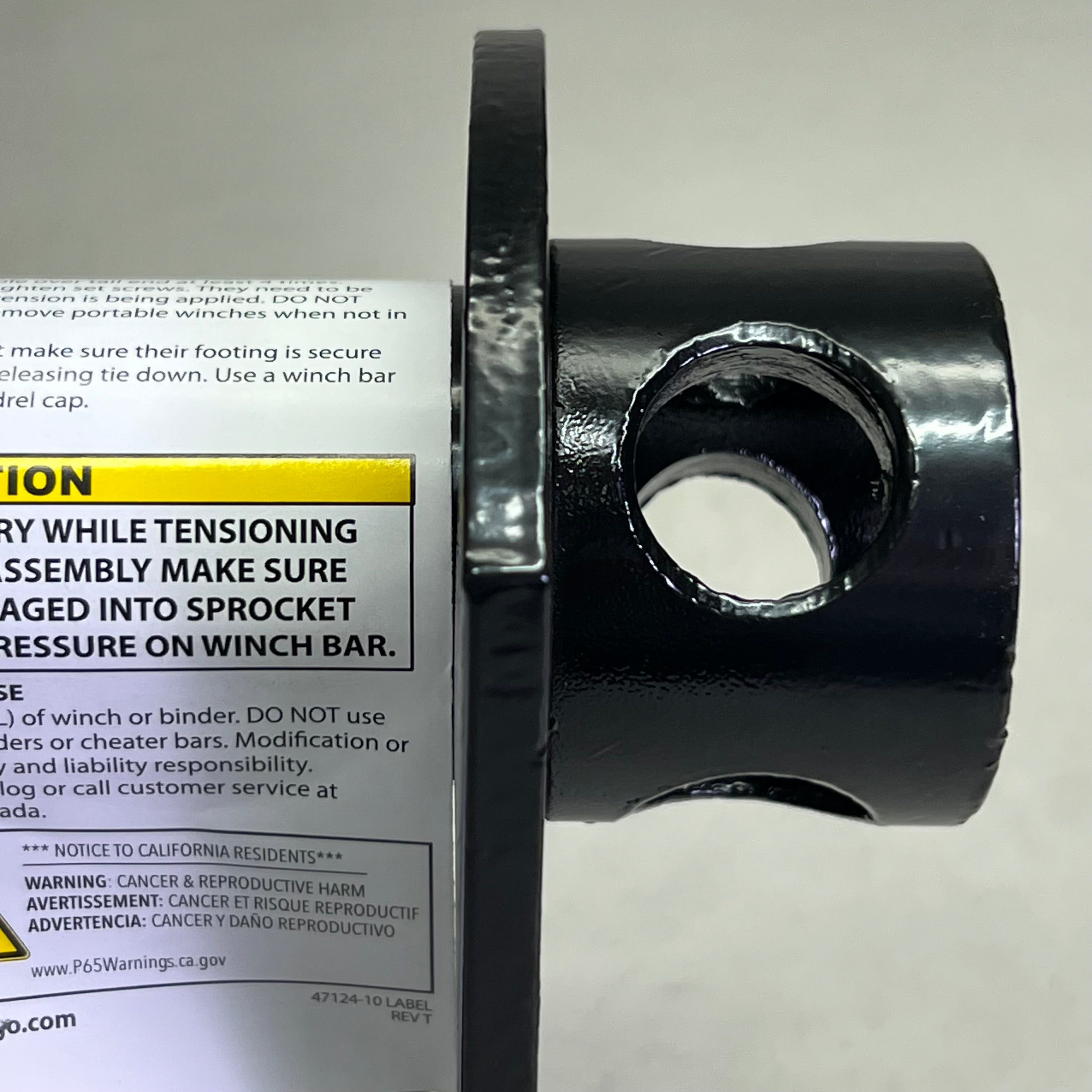 ANCRA CARGO Slider Winch Assy, Black 43565-127