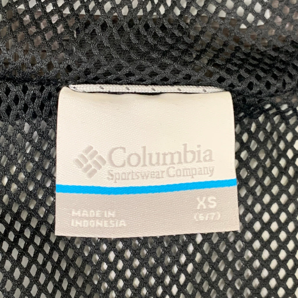 COLUMBIA Reflective Detail Hikebound Jacket Boys Youth Sz XS Black SB6647-010