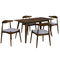 Retro Elegant 5 Piece Dining Set