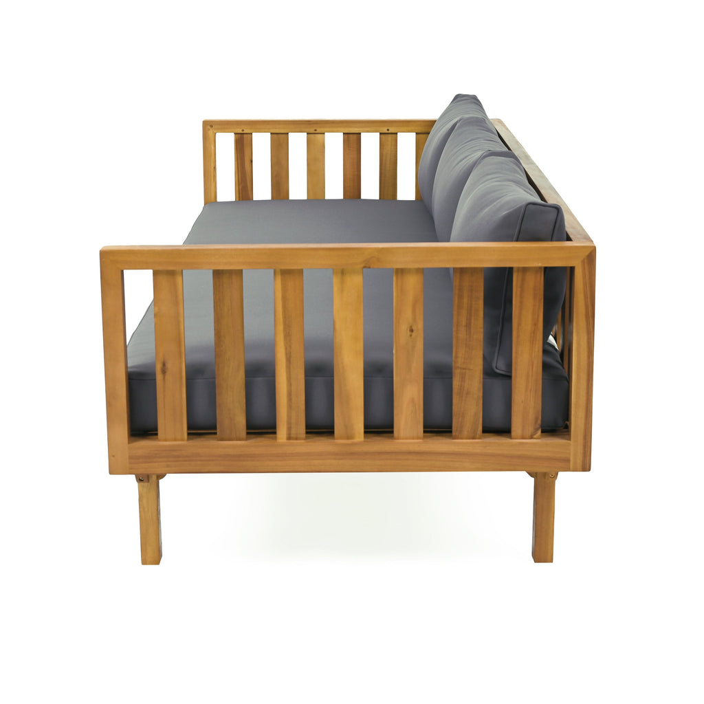 Claremont 3 Seater Daybed and Acacia Wood Patio Table