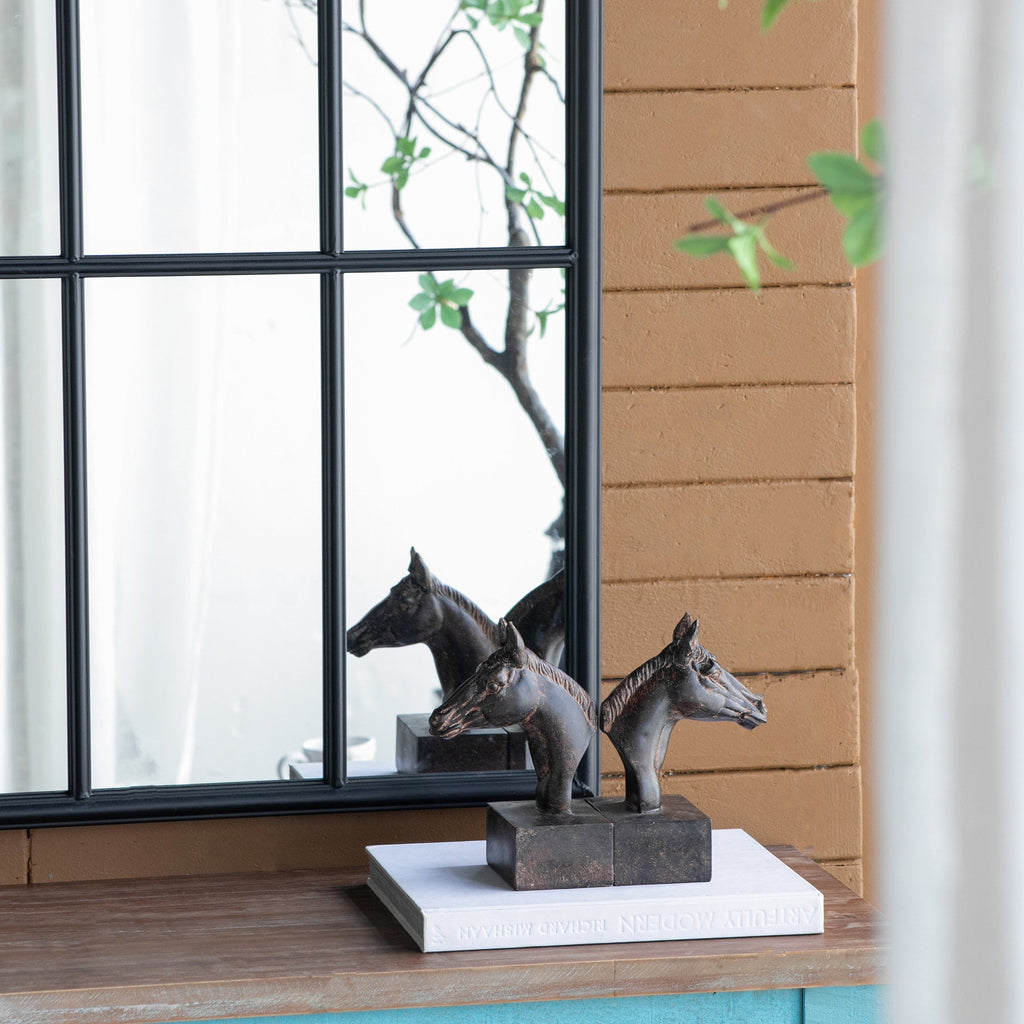 S/2 5.1x4x8' Horse Bookends