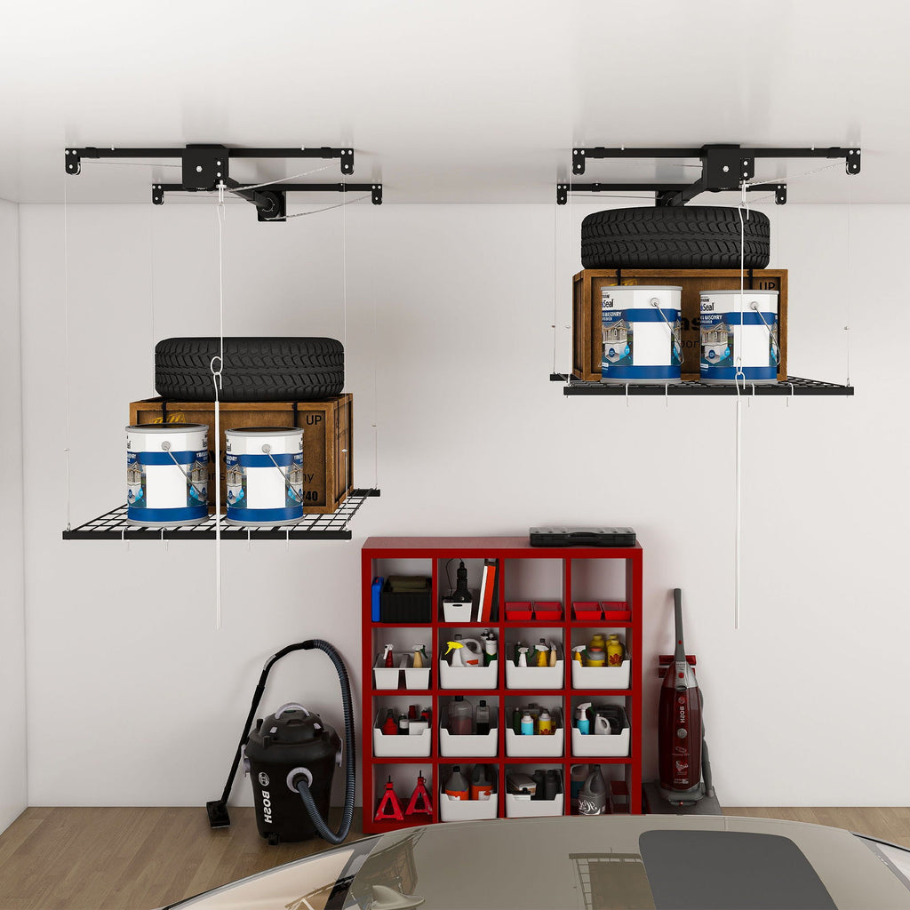 Overhead Garage Storage Rack