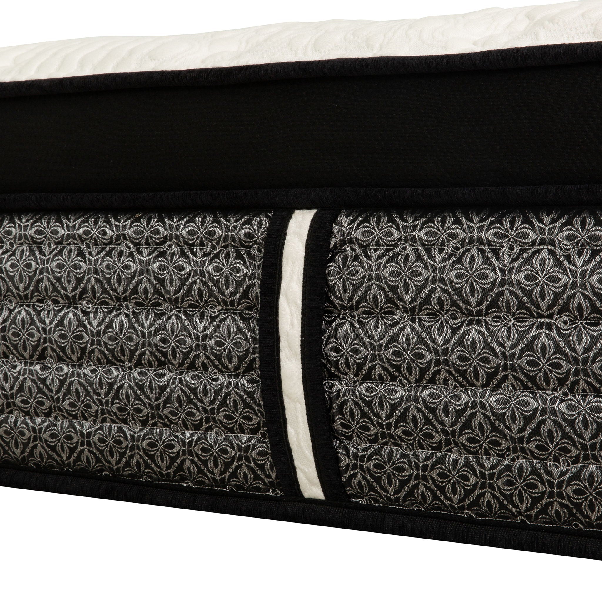 16" Premium Hybrid Mattress In A Box Plush Gel Memory Foam Top With Cooling Technology - Gray / White - Queen