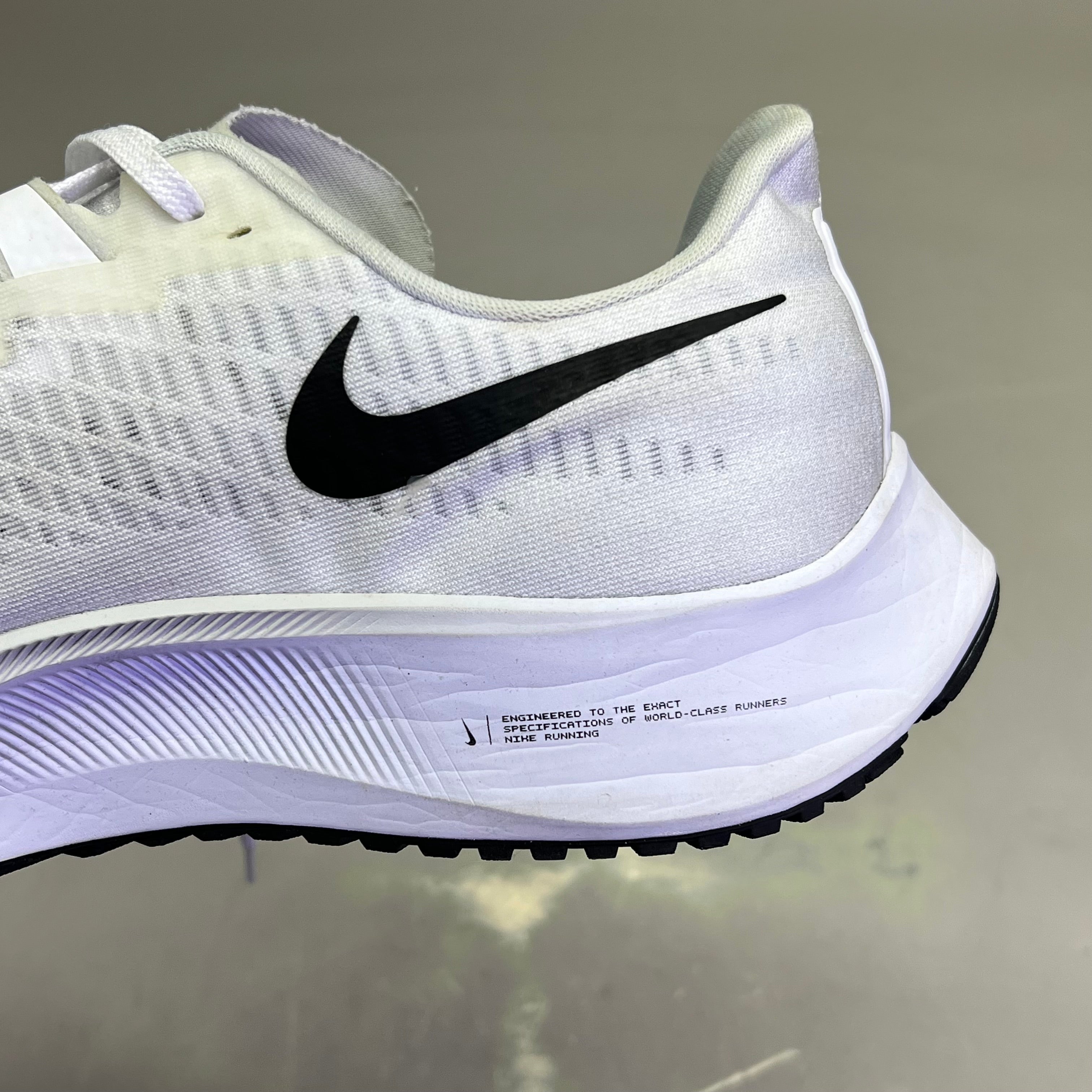 NIKE Zoom Pegasus 37 Shoes Men's Sz 14 White (Pre-Owned)