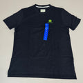 JOHN DEERE Embroidered Logo Short Sleeve Tee Shirt Men's Sz L Black 1896842