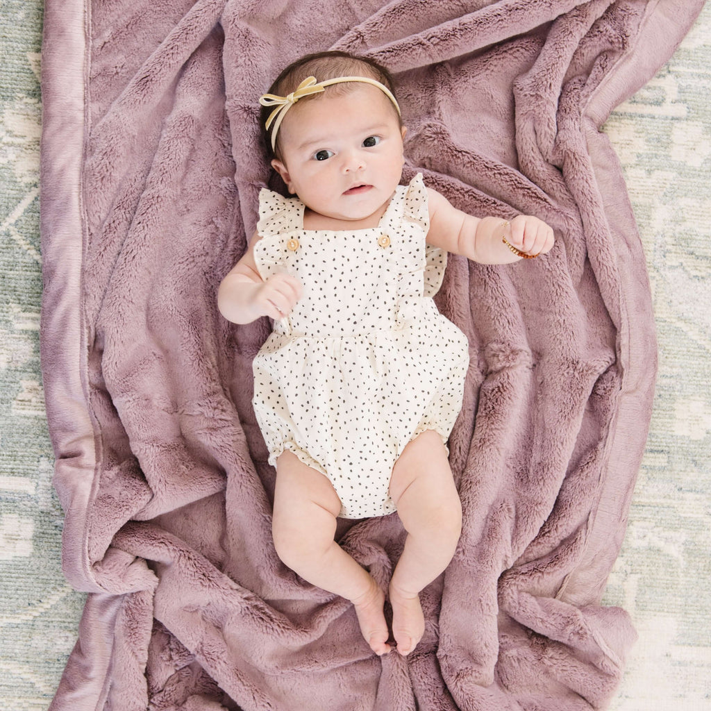 Lush Receiving Blanket 30x40 Inch by Saranoni