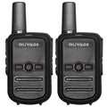 RUYAGE Long Range FRS Walkie Talkie | Rechargeable Two Way Radio with VOX