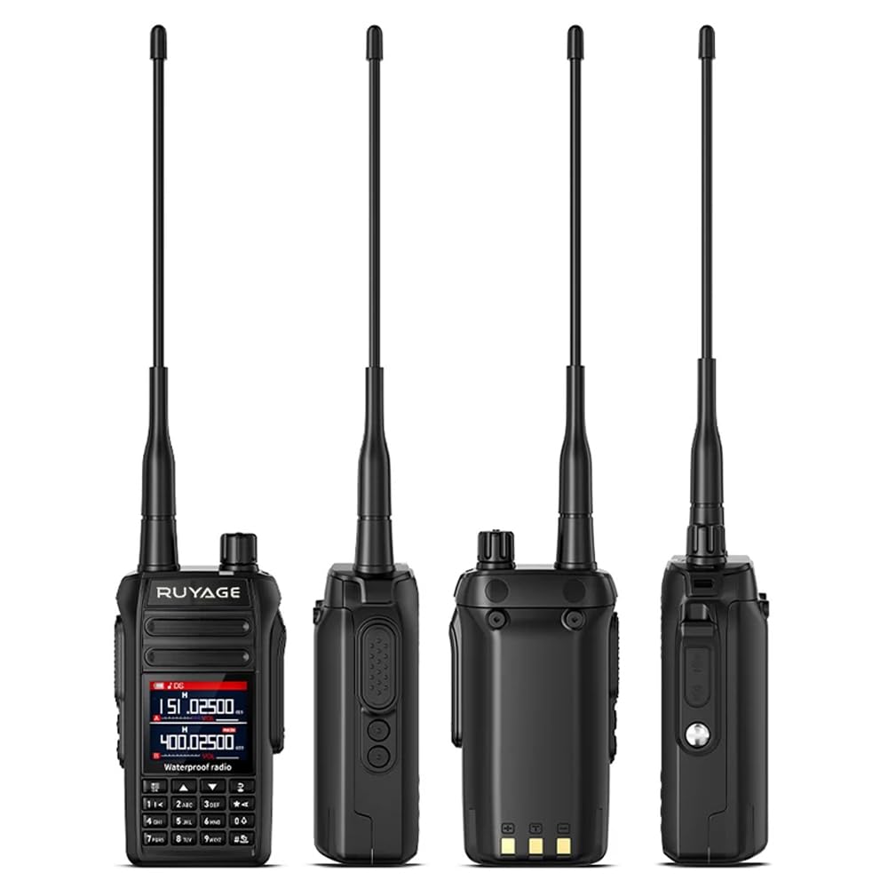 RUYAGE UV5D IP67 Waterproof Dual Band Walkie Talkie