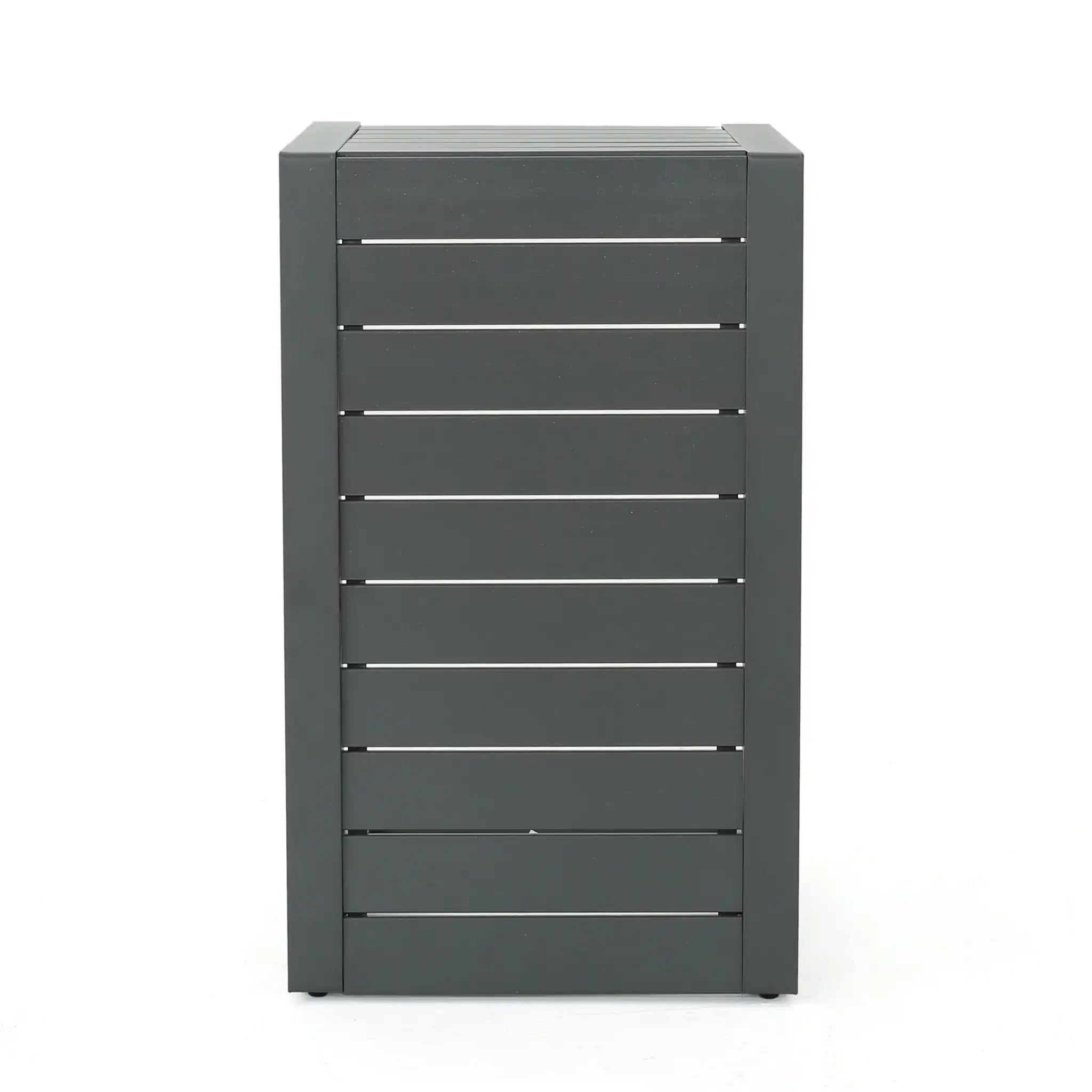 Aluminum Outdoor C-Shaped Side Table for Patio