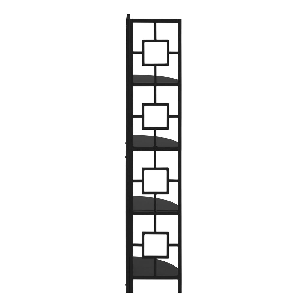 4 Tier Corner Bookshelf - Contemporary & Modern