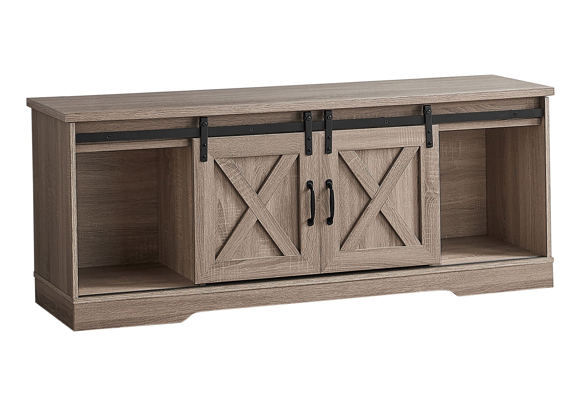 Transitional TV Stand Console Media Entertainment Center