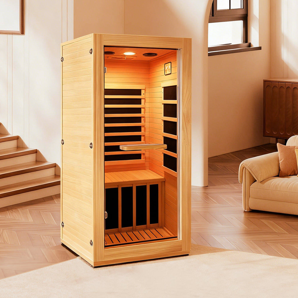 infrared sauna room single room