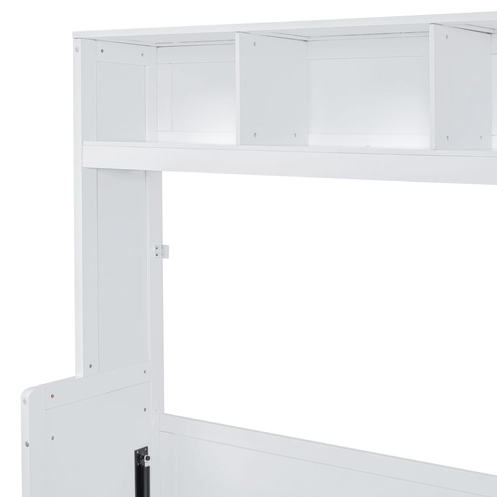 Space Saving Murphy Wall Bed With Closet And Drawers
