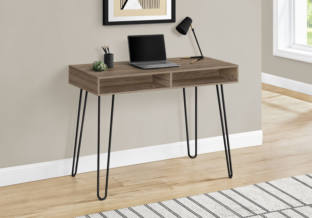 Contemporary Computer Desk with Storage Drawers