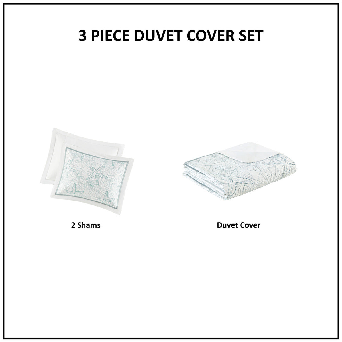 Duvet Cover Mini Set White King