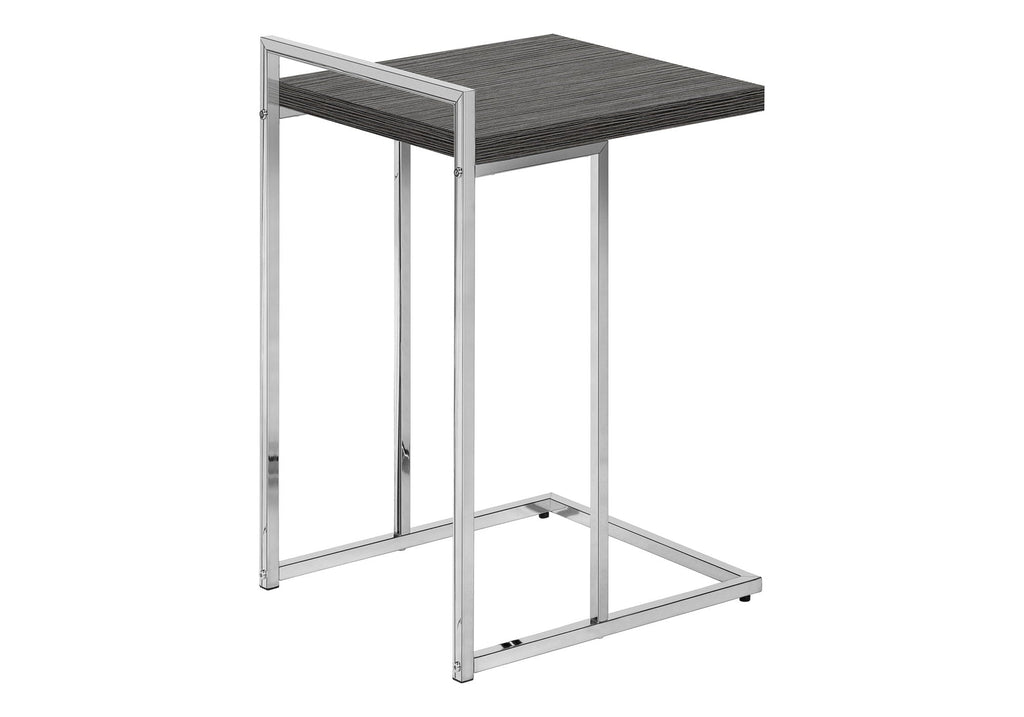 C-Shaped Accent Table, Contemporary & Modern