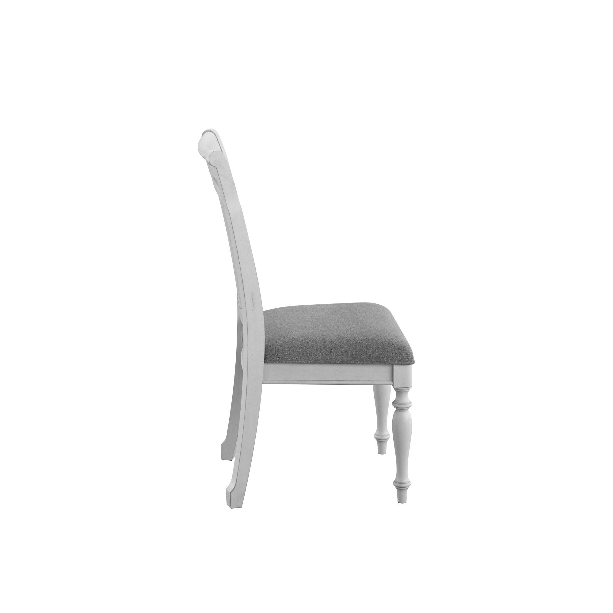 Slat Back Dining Chairs (Set of 2) - Gray