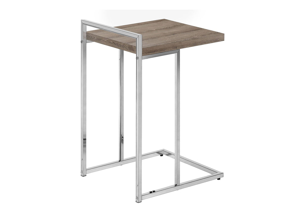 C-Shaped Accent Table, Contemporary & Modern