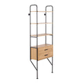 Lean - Industrial Bookcase - Black / Brown
