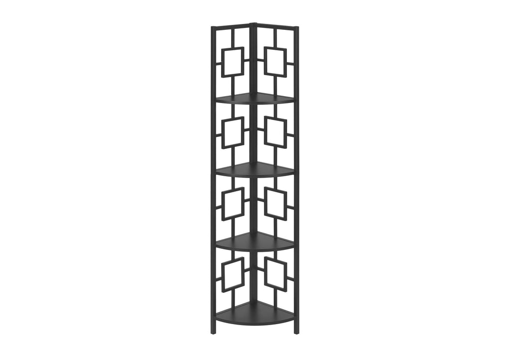 4 Tier Corner Bookshelf - Contemporary & Modern