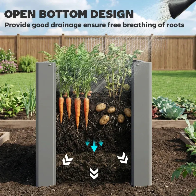 Balcony Planter Bed, Outdoor Planter Box