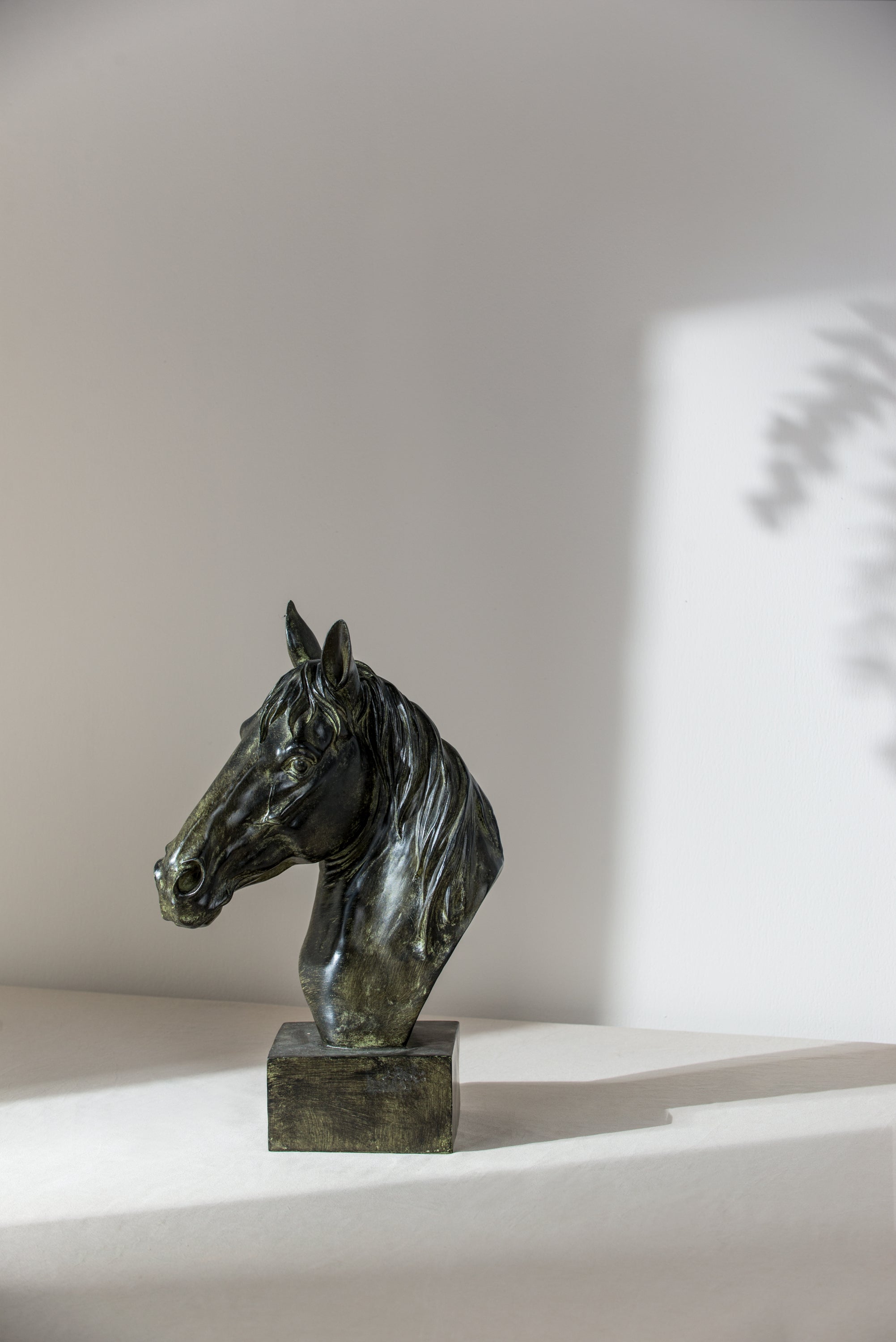 13x5.7x15.8 Equine Sculpture On Base