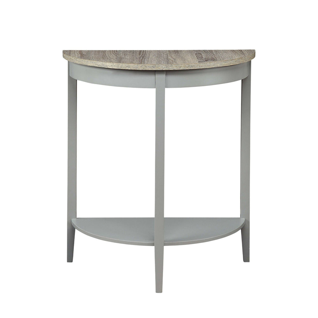 Justino Console Table - Gray / Oak