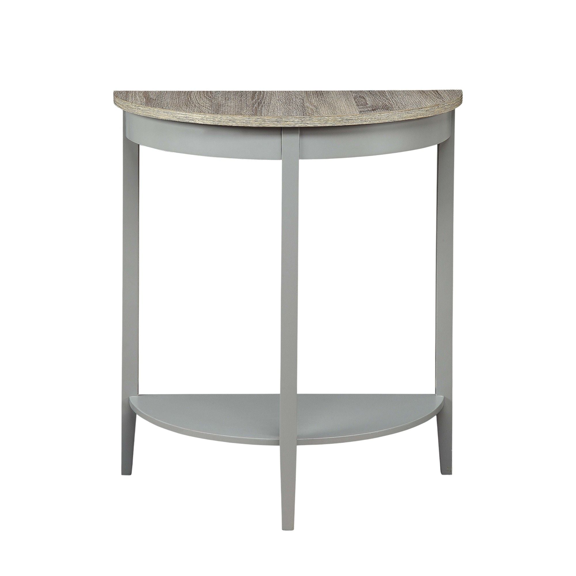 Justino Console Table - Gray / Oak