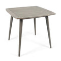 Modern Indoor Square Acacia Wood Dining Table with Toothpick Leg Design