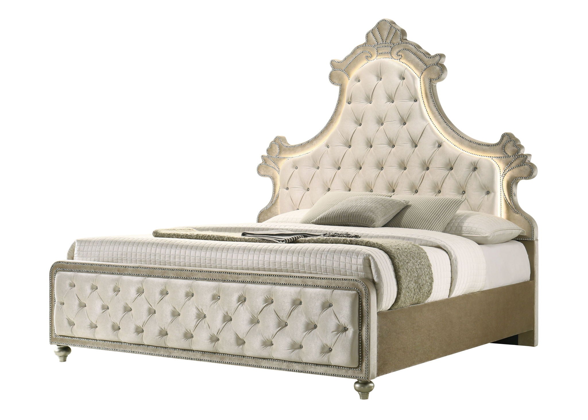 Lucienne Bed With LED Lighting