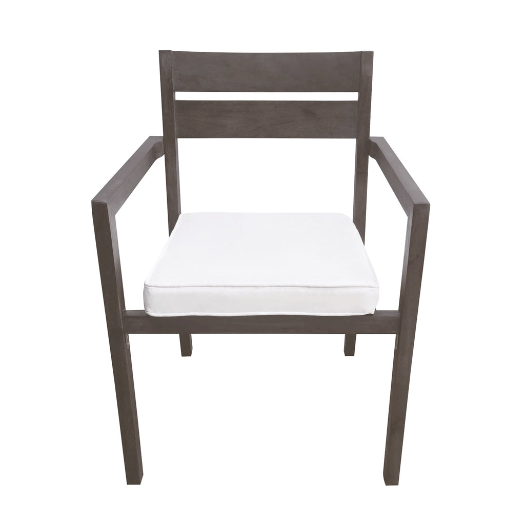 U_Style 7 Pieces Acacia Wood Outdoor Dining Set with Cushions