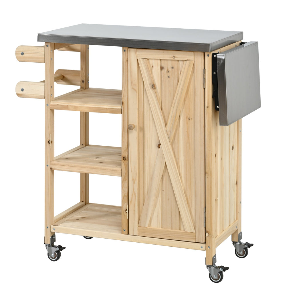 Foldable Outdoor Kitchen Island Patio Kitchen Island