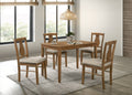 Kayee 5 Pieces Pack Dining Set - Weathered Oak