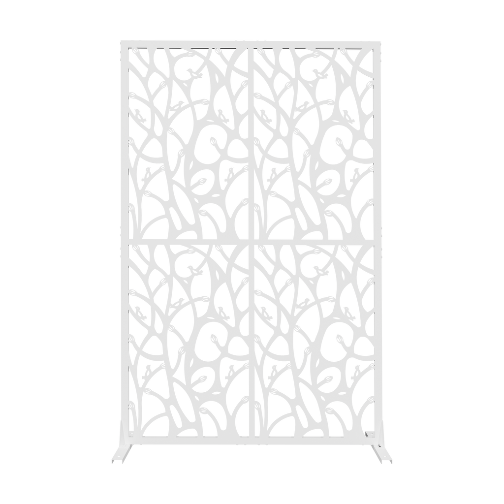 Metal Privacy Screens W3.8Ft x H6Ft Outdoor and Indoor Divider