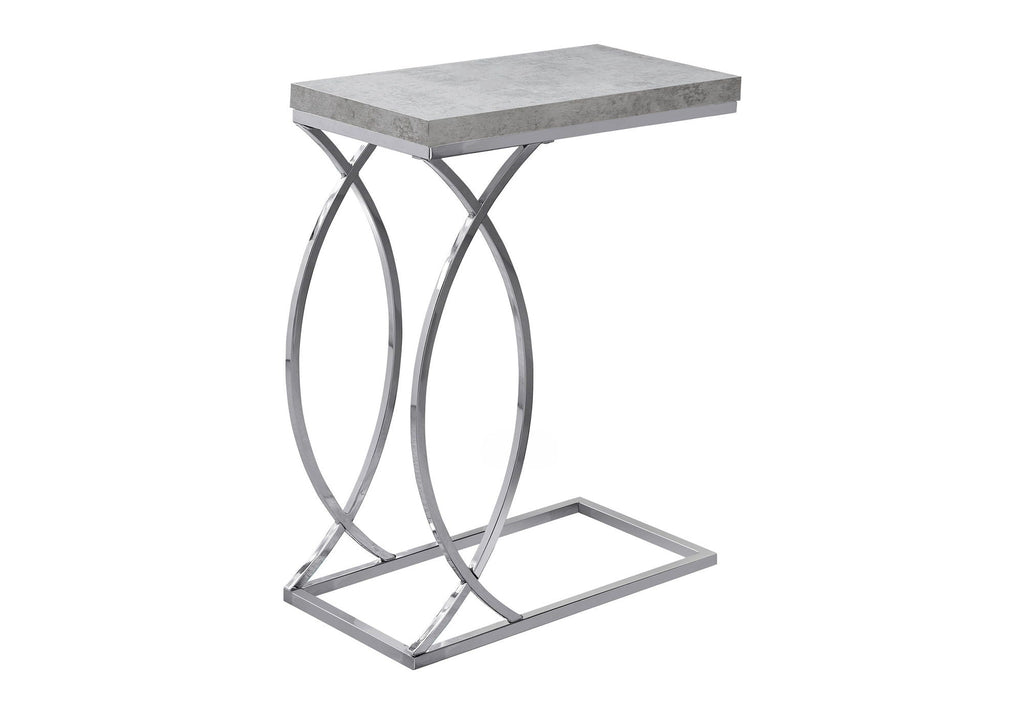 Accent Table, C-Shaped, Contemporary & Modern Design