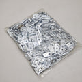 PERKO (100 Pack) Tiller Wire Rope Clamps for 1/8"-3/16" Steel Cable 5240 (Screws Not Included)
