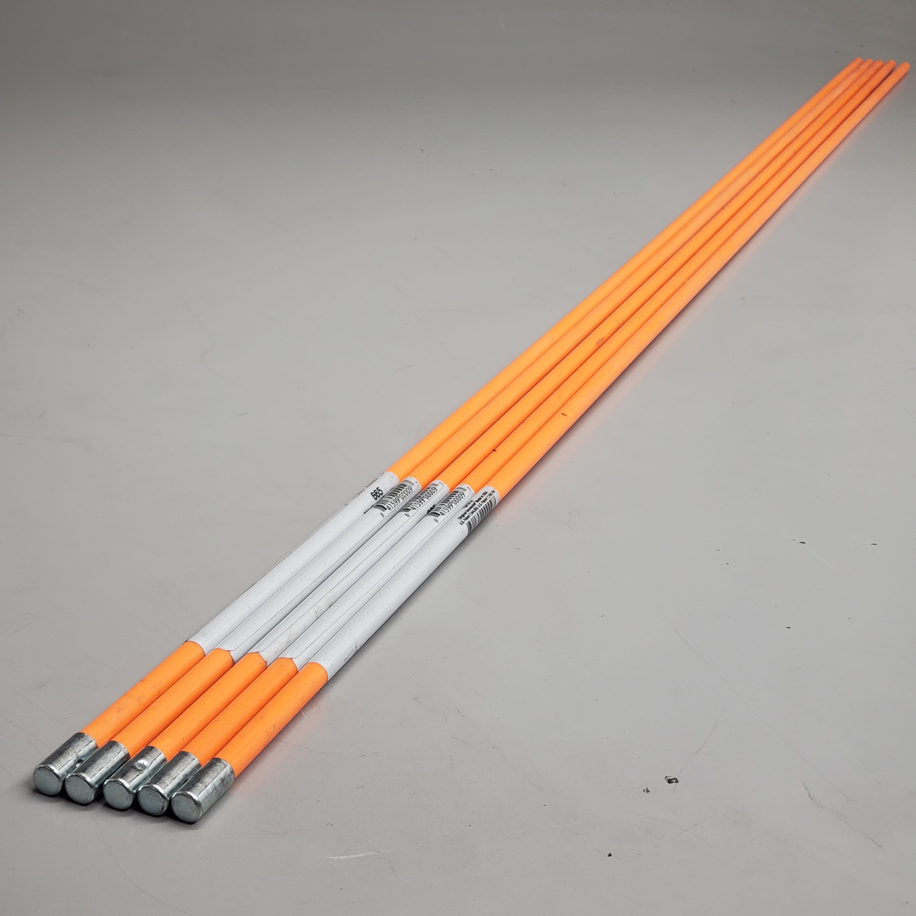 DASCO Pro (5 Pack) Snow Pole Fiberglass Driveway Marker 48" Orange 665