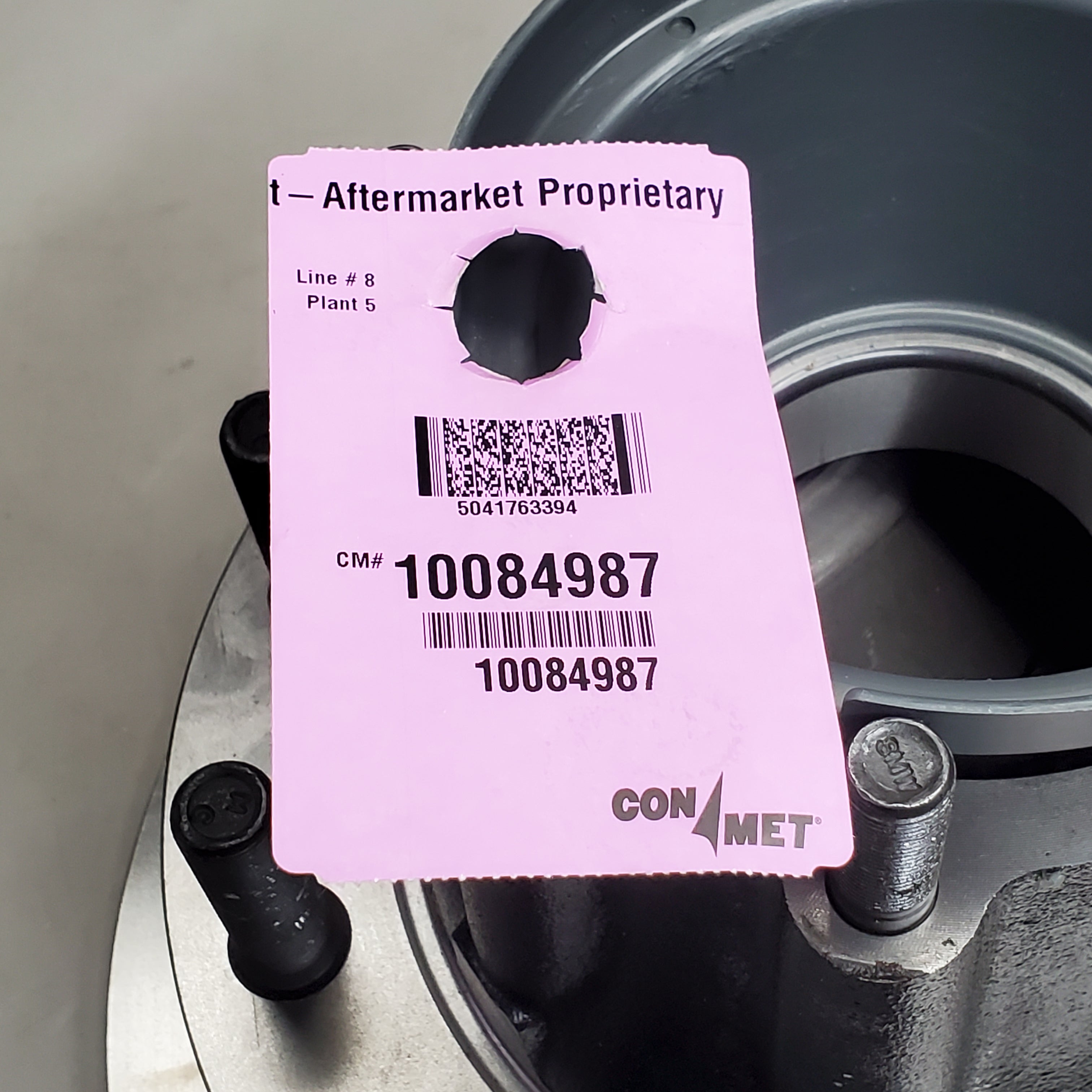 CONMET Preset Hub & Rotor Assembly 10 Stud R Drive 10084987