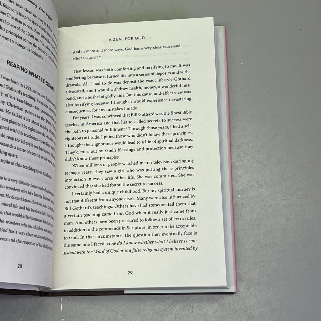 BECOMING FREE INDEED My Story Of Disentangling Faith From Fear Hardback Book