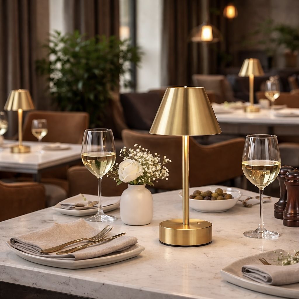 Elegance Rechargeable LED Table Lamp LED Touch Switch