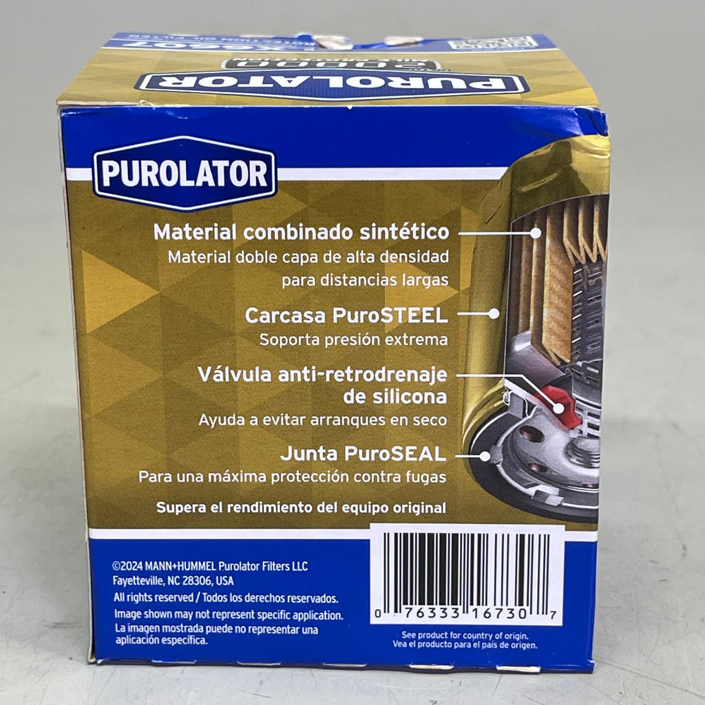 PUROLATOR (6 PACK) Maximum Protection Oil Filter 20000 Miles LX6607