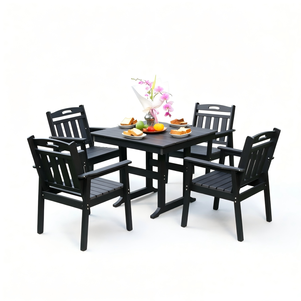HDPE Outdoor Patio Dining Set
