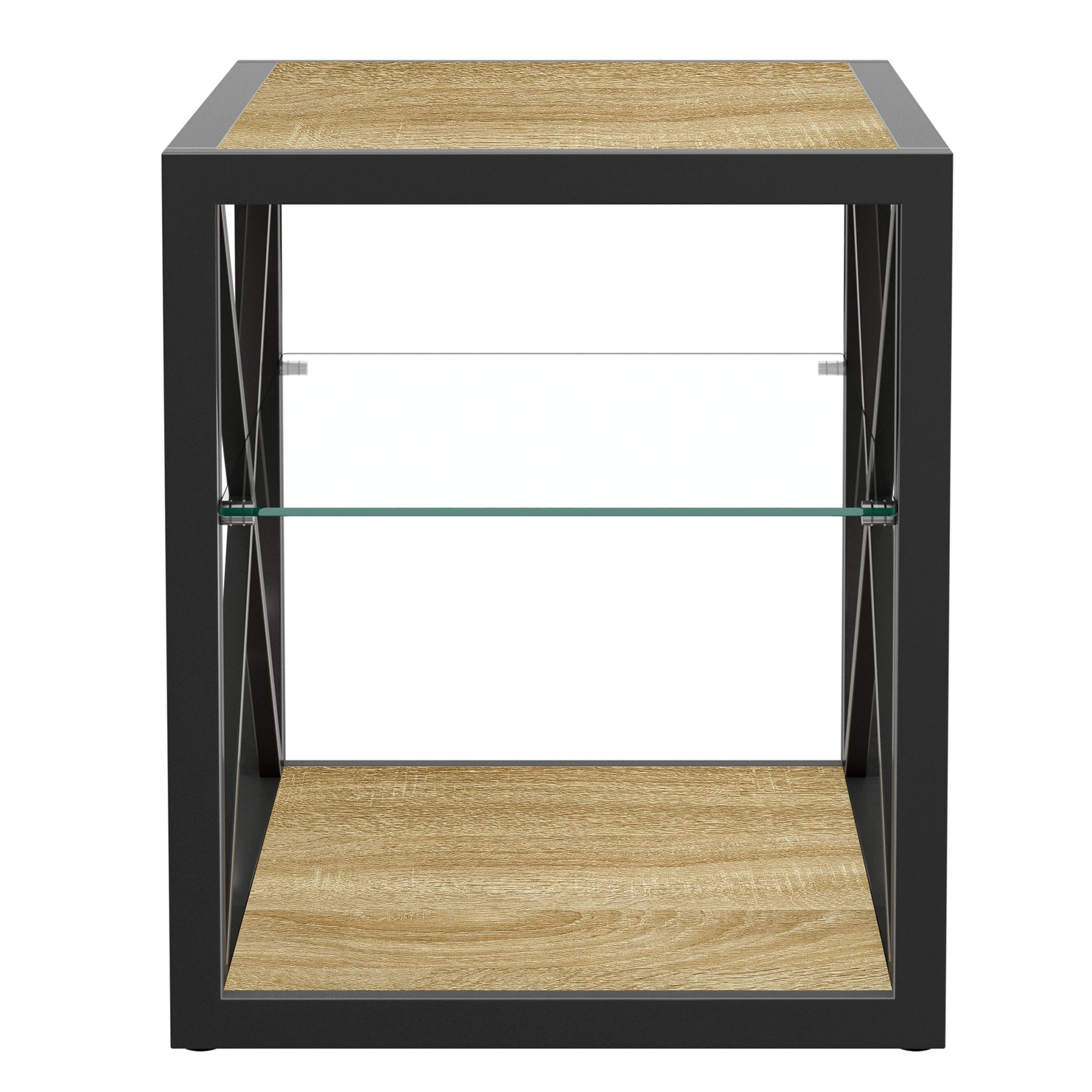 1 Piece Modern End Table Nightstand for Bedroom & Living Room
