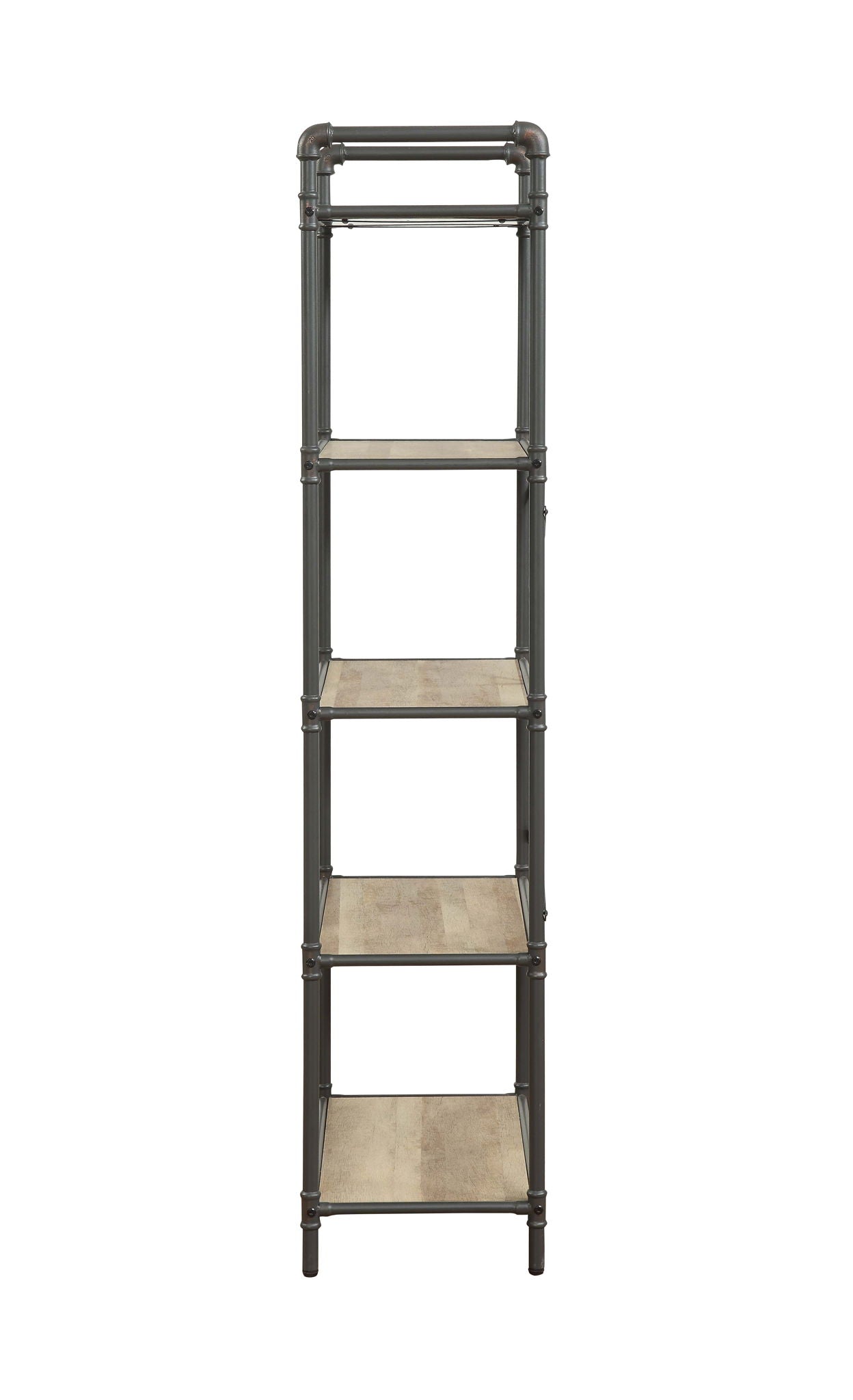 Itzel Bookshelf - Antique Oak / Sandy Gray