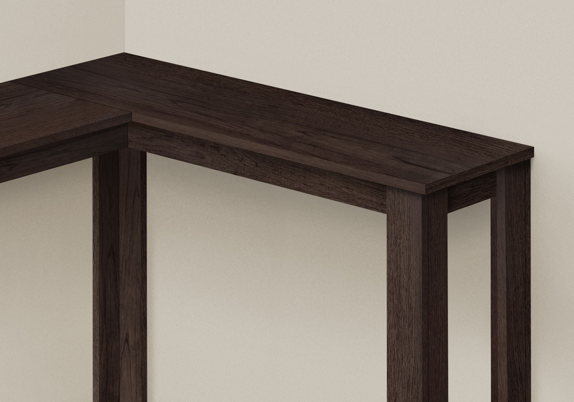Corner Accent Console Table for Entryway