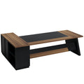 L-Shaped Executive Desk With File Cabinet & Drawers