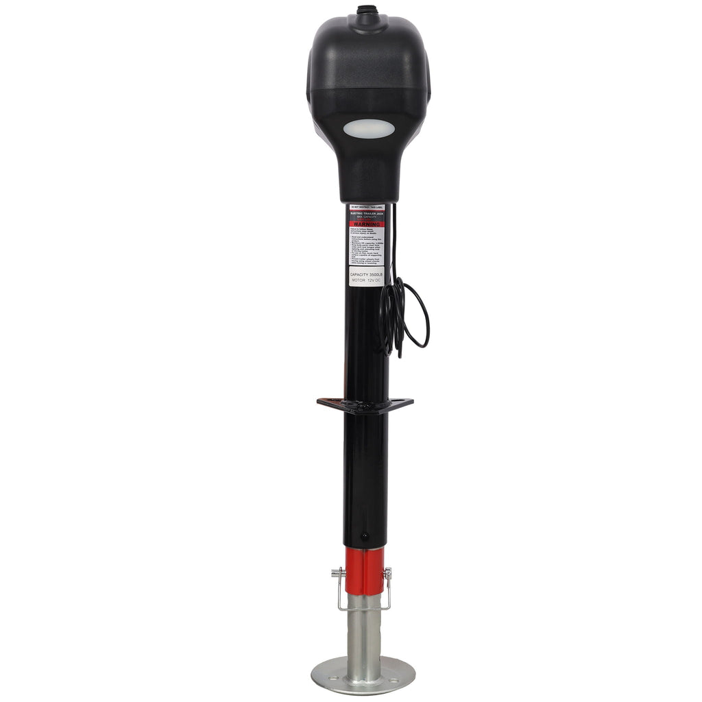 Electric Power Tongue Jack 3500Lbs Capacity with Waterproof Cover