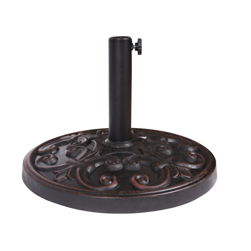 Gobi Resin Umbrella Base - Bronze