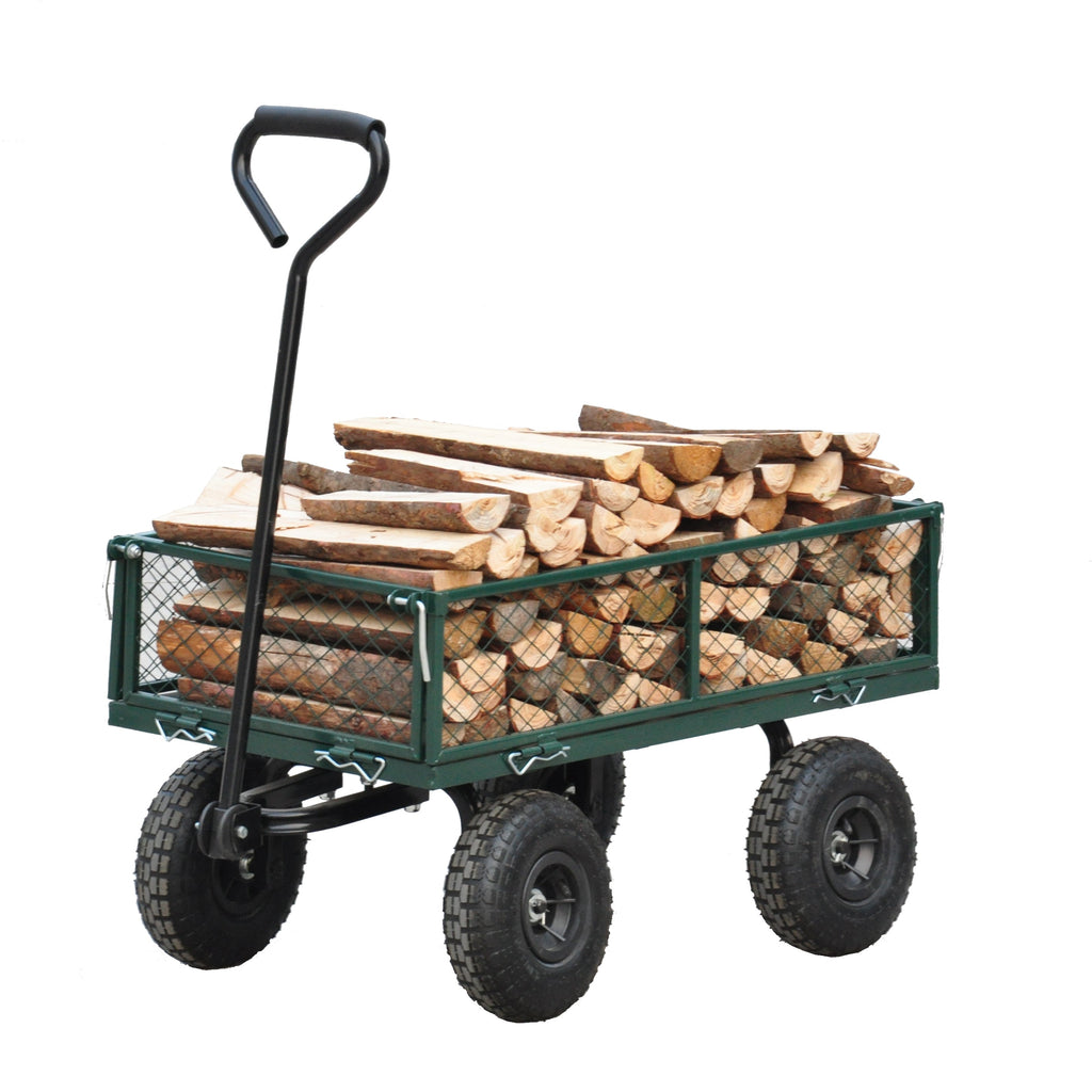 Wagon Cart Garden Cart Trucks in Green